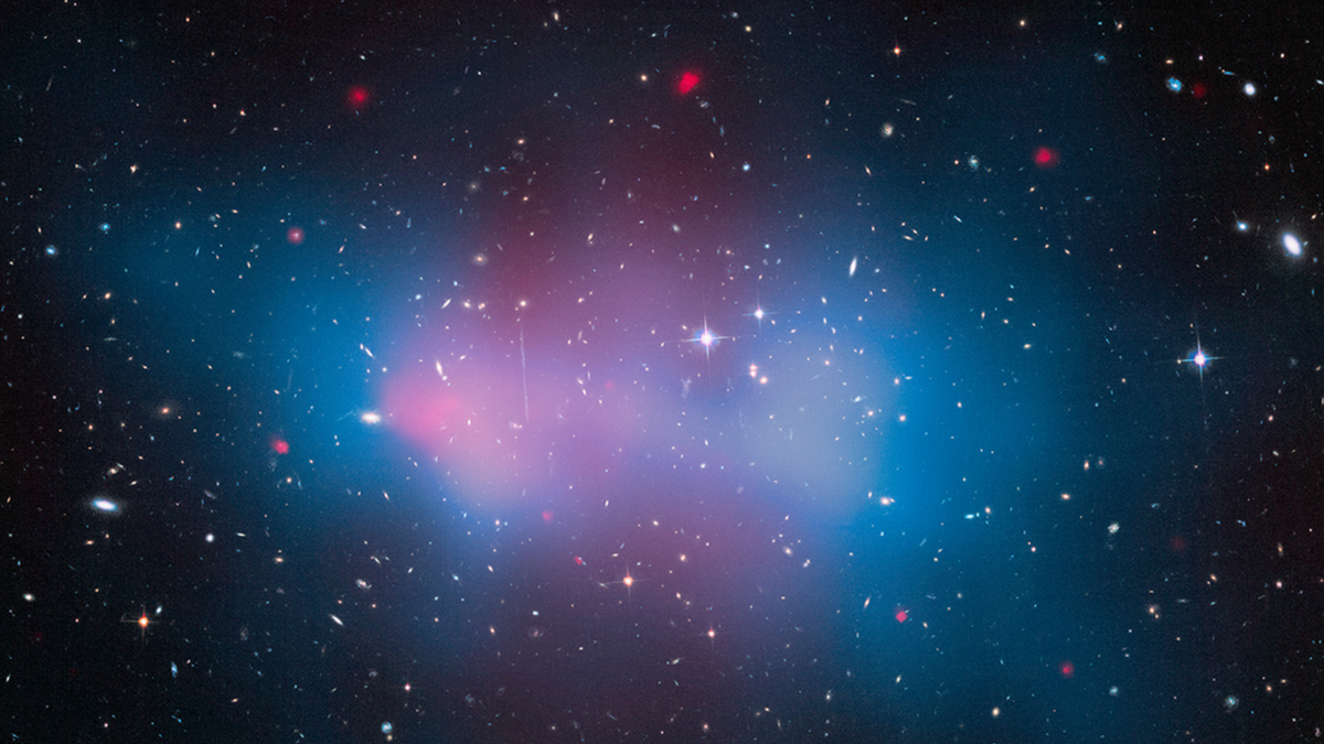 El enorme cúmulo de galaxias ‘El Gordo’ sugiere que la materia oscura choca contra sí misma