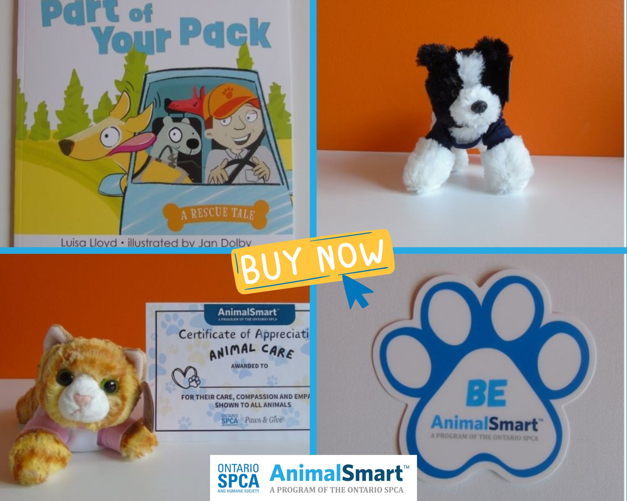 Compre con propósito y apoye la educación humana AnimalSmart™