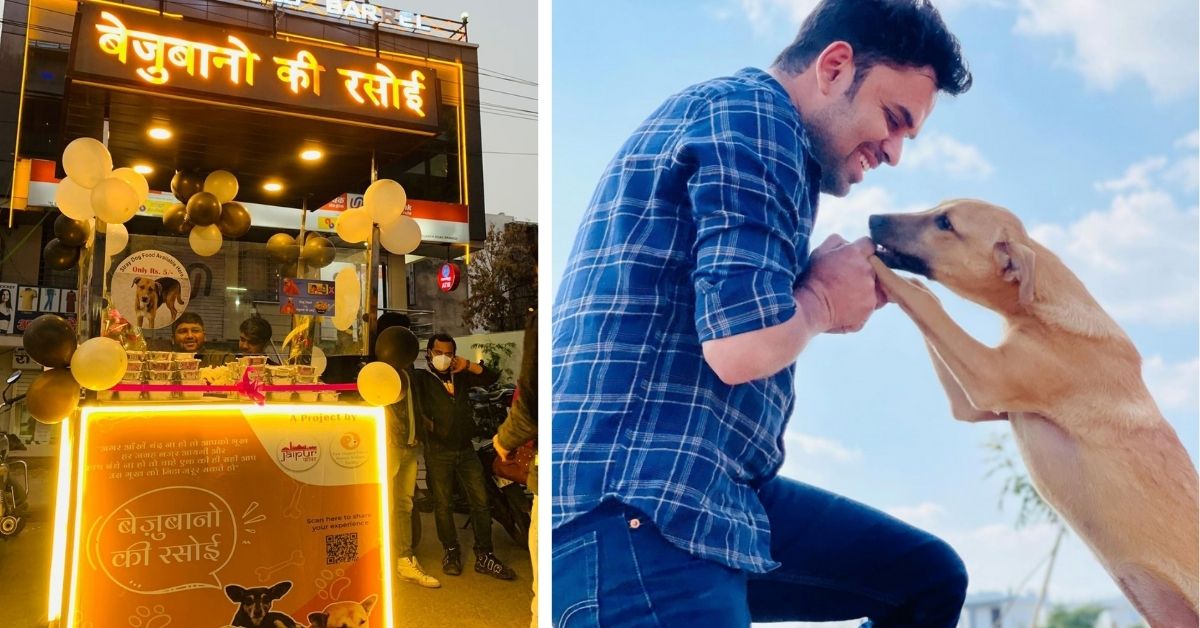 La cocina única de Jaipur prepara miles de comidas nutritivas para perros por solo 5 rupias