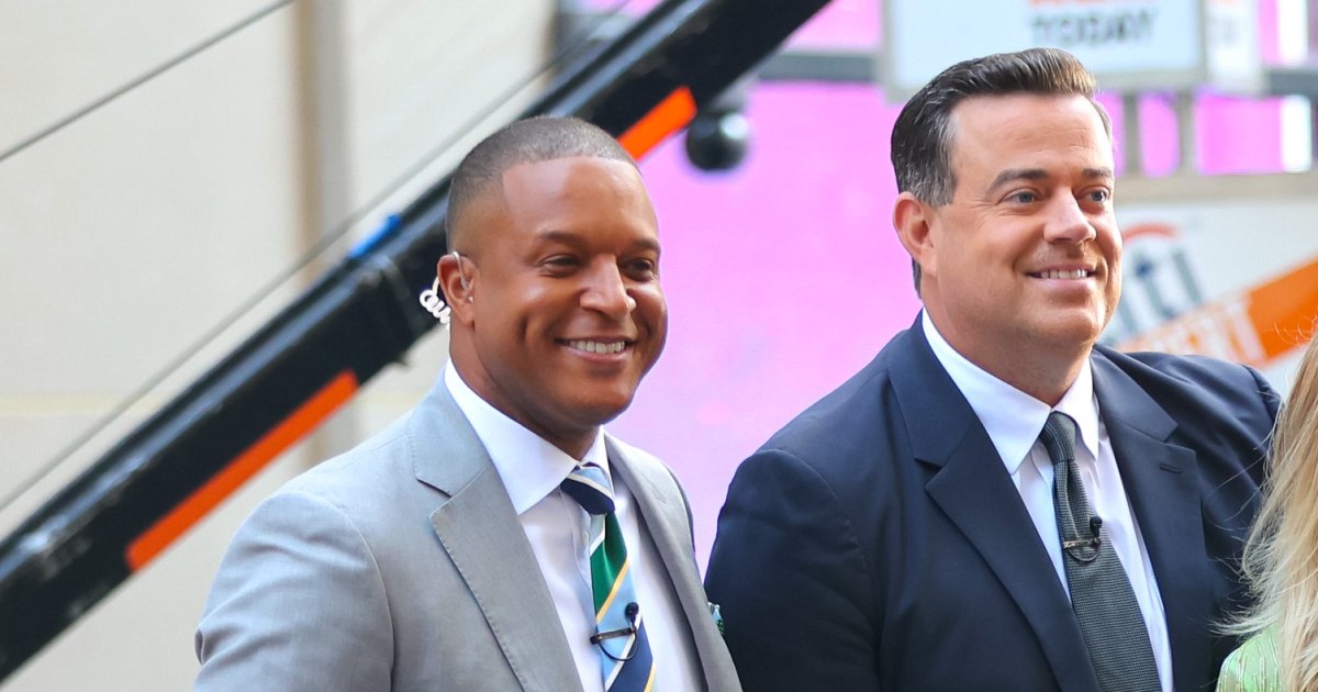 Craig Melvin dice que Carson Daly deja el estudio hoy “más rápido”