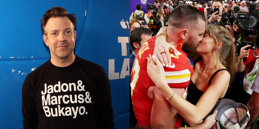 Jason Sudeikis le pregunta a Travis Kelce si se va a casar con Taylor Swift