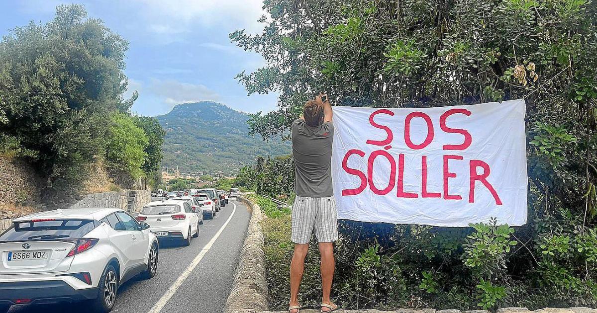 Sóller SOS por masificación turística