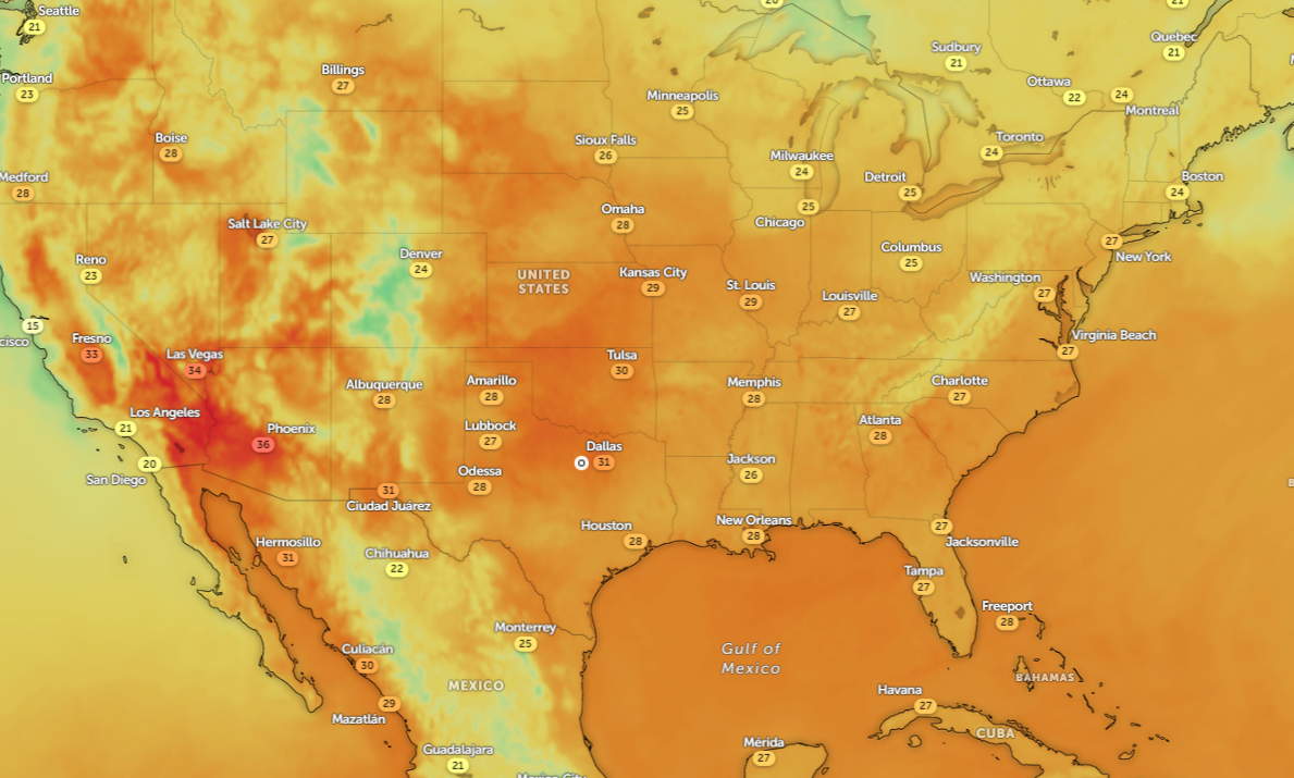 Pronóstico del tiempo para el este de EE. UU.: el aumento de temperatura traerá preocupaciones relacionadas con el calor desde Boston hasta Nueva York