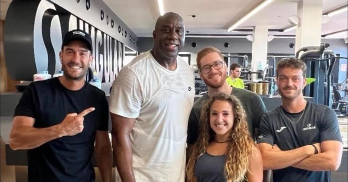 Magic Johnson en Mallorca