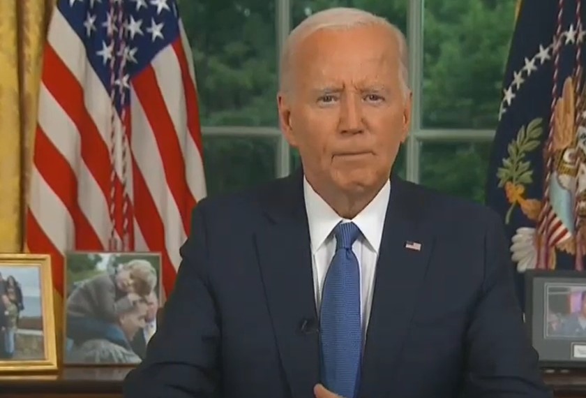 Joe Biden consolida su legado de grandeza en su discurso en la Oficina Oval