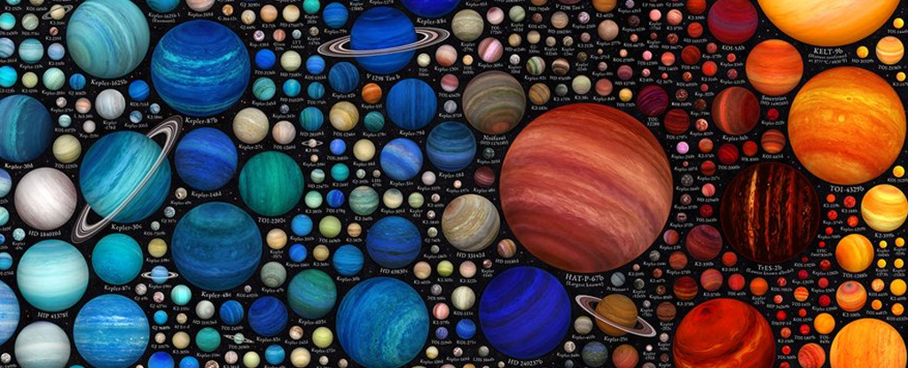 Impresionantes infografías revelan todos los planetas asombrosos de los que nunca has oído hablar: ScienceAlert