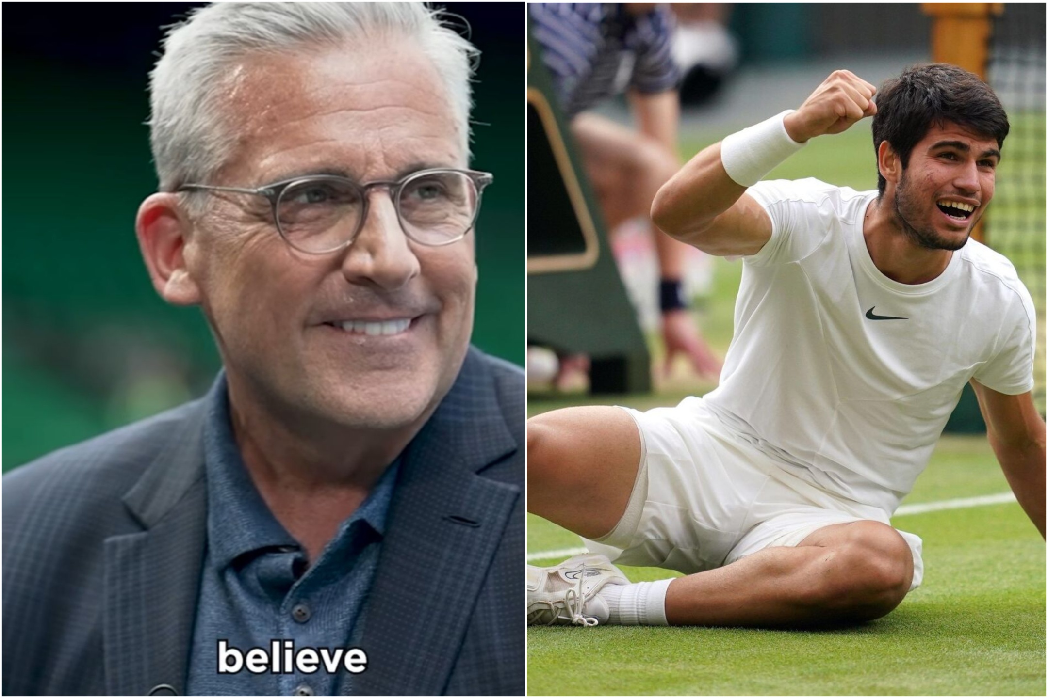 Steve Carell revela por qué le encanta ver a Carlos Alcaraz: el as del tenis español se asegura otro cuarto de final de Wimbledon tras un thriller de cinco sets contra Frances Tiafoe