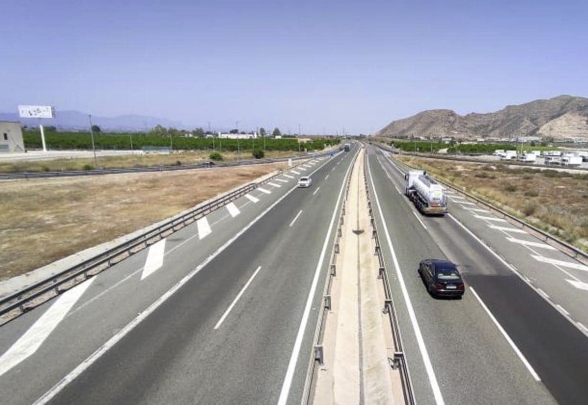 Arranca el otoño en el tercer carril de la A-7 entre Crevillente y Orihuela