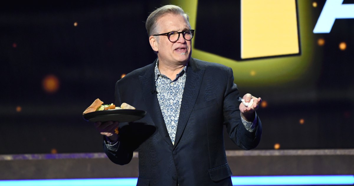 Drew Carey vuelve a caer en sus viejos y malos hábitos y se enfrenta a la comida