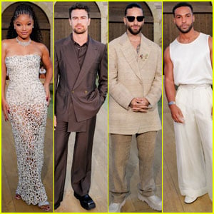 Halle Bailey, Theo James, Maluma y más acuden al desfile de Dolce & Gabbana en Alta Sartoria en Italia