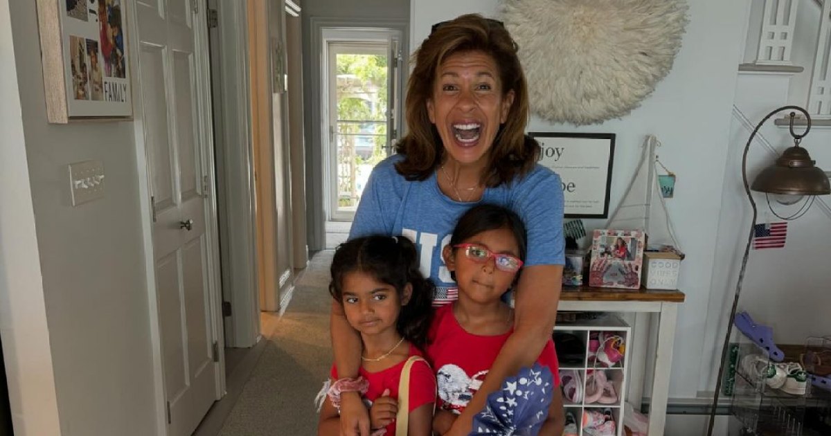 Hoda Kotb comparte un vistazo a su hogar durante el 4 de julio