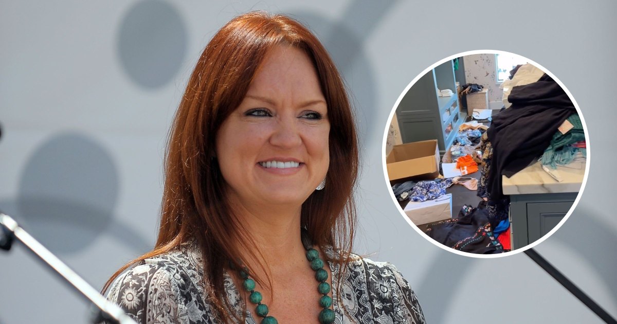 Ree Drummond comparte una imagen del armario desordenado en su nueva casa de Oklahoma