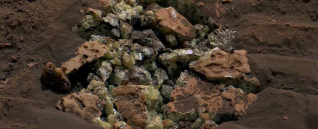 La curiosidad abrió una roca en Marte y encontró una gran sorpresa: ScienceAlert