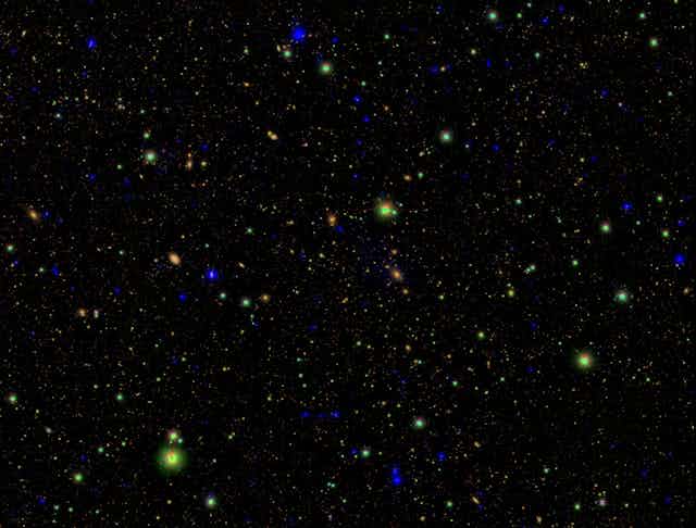 Los agujeros negros supermasivos tienen masas superiores a un millón de soles, pero su crecimiento se ha ralentizado