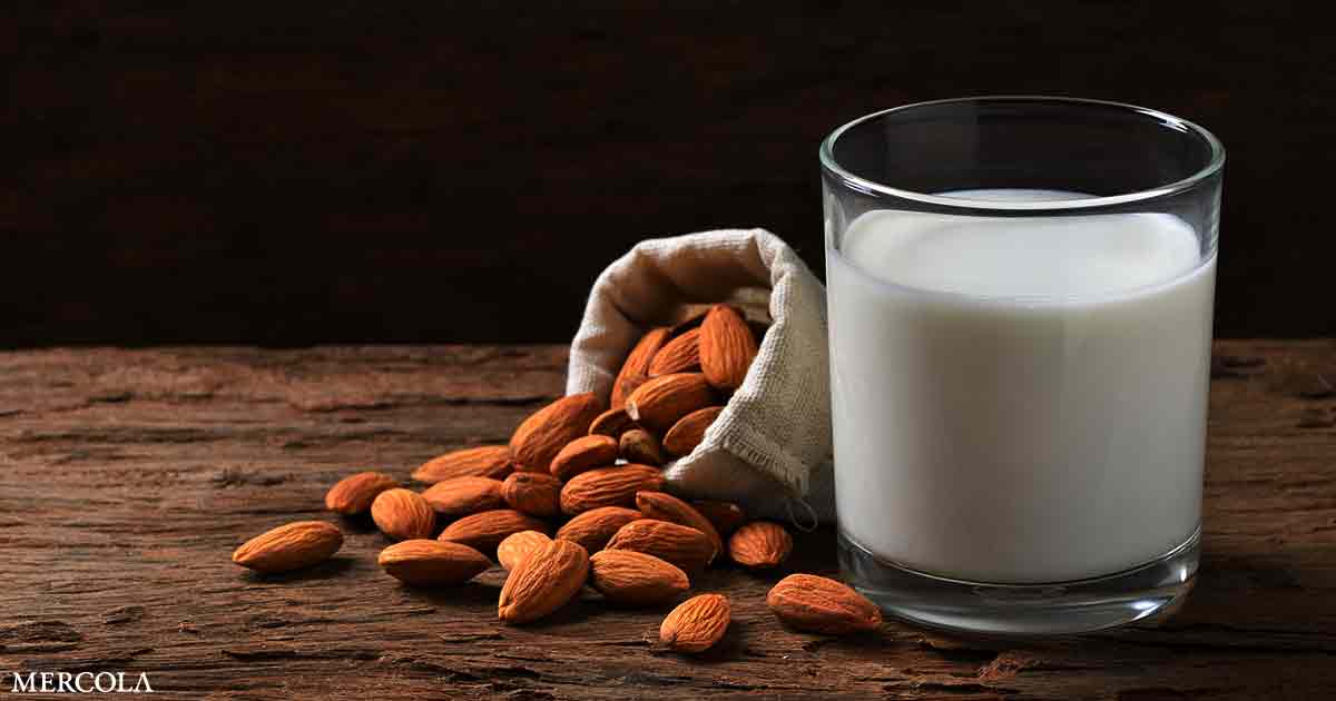 Por qué no recomiendo la leche de almendras