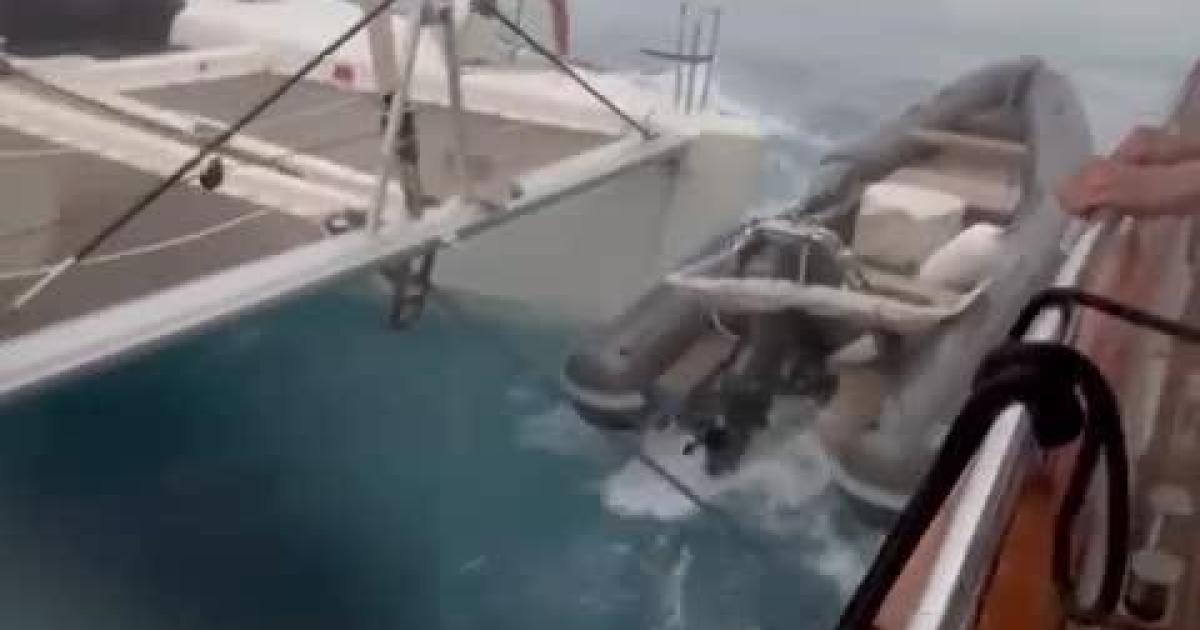 Tormenta en Mallorca: colisión de barco