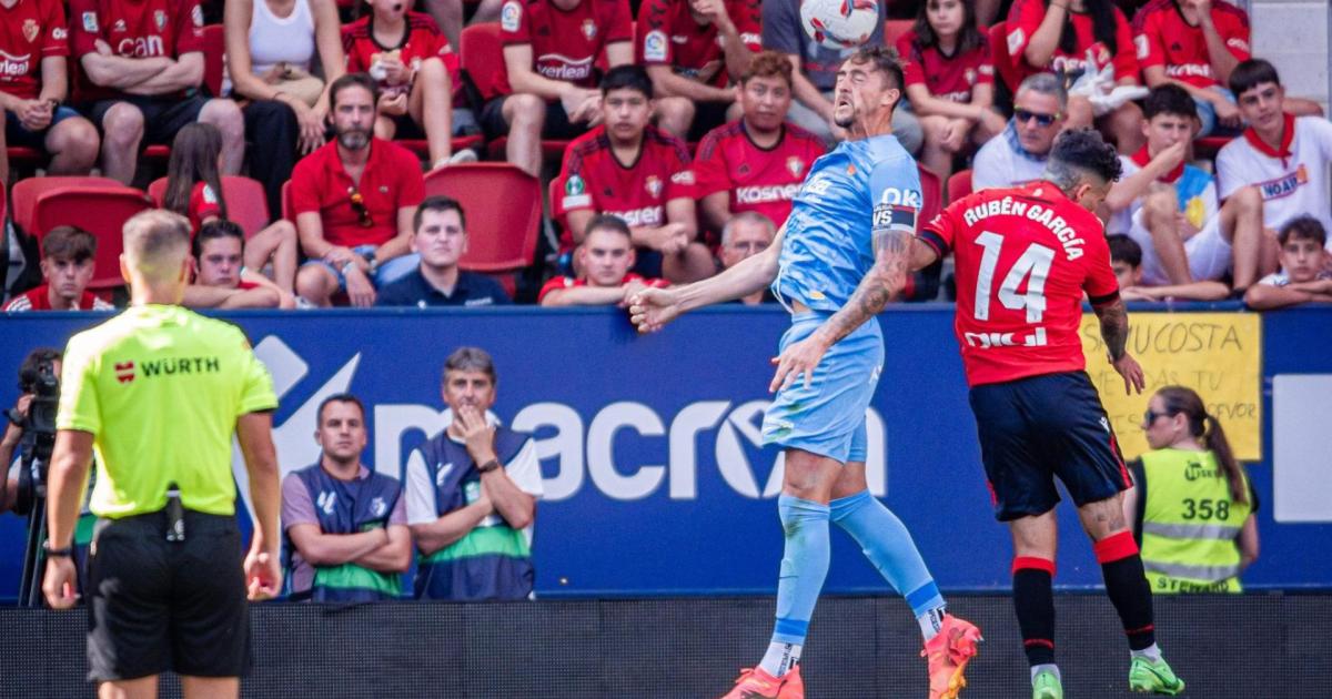 El descuidado Mallorca pierde 1-0 ante Osasuna