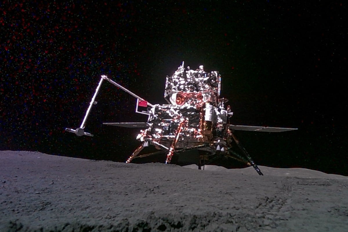 Chang’e 6 trajo rocas del otro lado de la luna