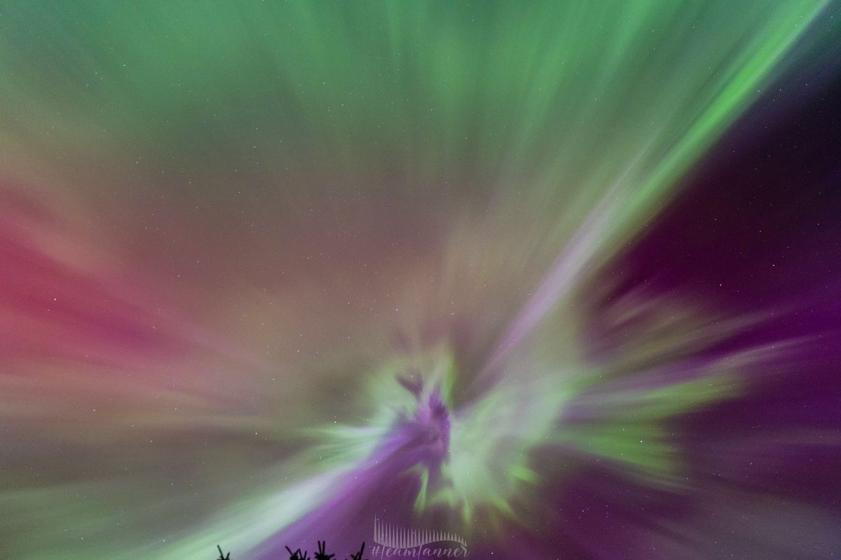 Las tormentas geomagnéticas provocadas por las erupciones solares podrían potenciar la aurora boreal en Estados Unidos y Canadá