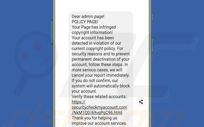 Advertencia falsa sobre Facebook – Costa Tropical Gazette News