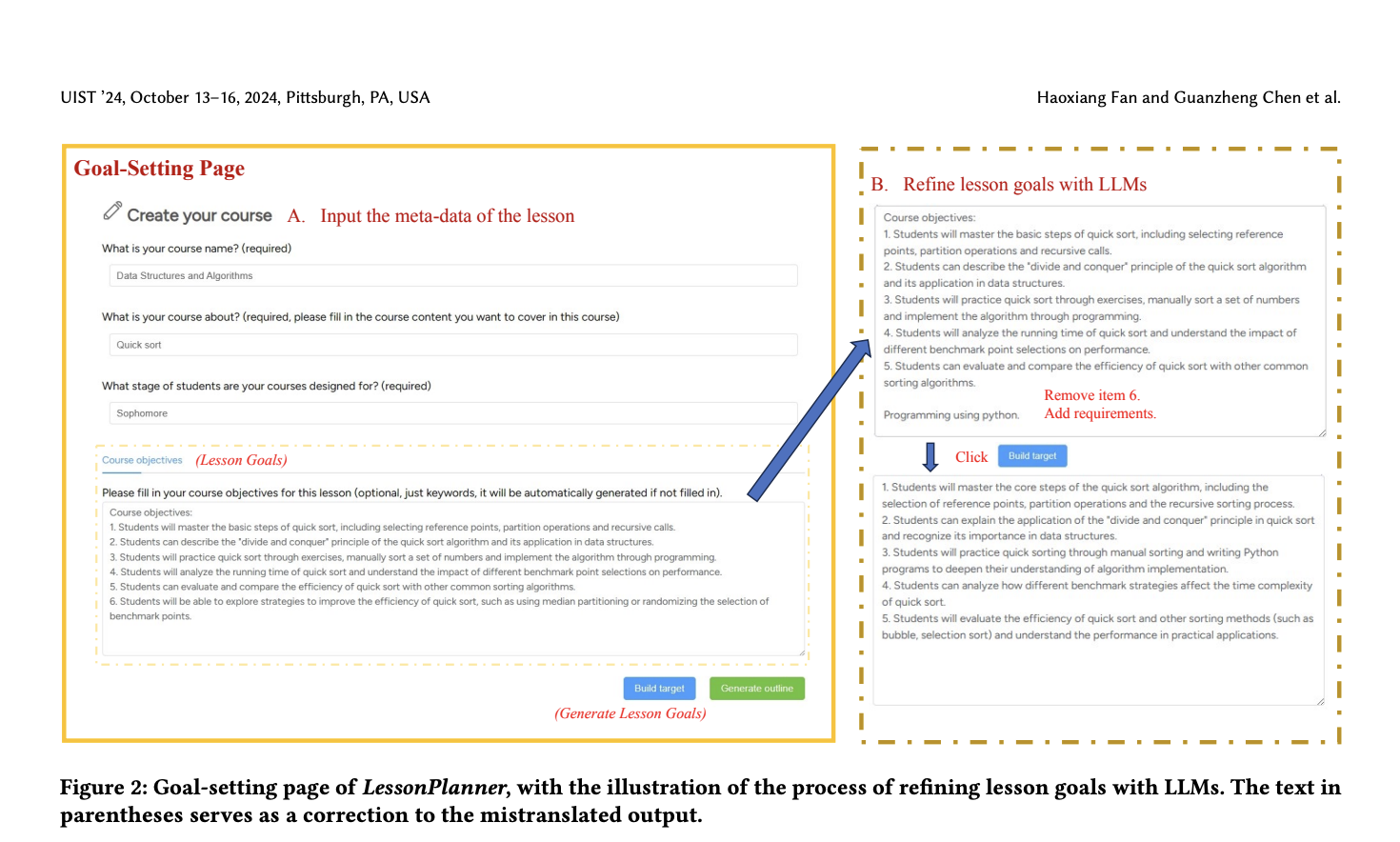 LessonPlanner: una herramienta para mejorar la eficacia de los profesores noveles mediante la integración de grandes modelos lingüísticos con estrategias pedagógicas estructuradas para mejorar la calidad de la planificación de las clases