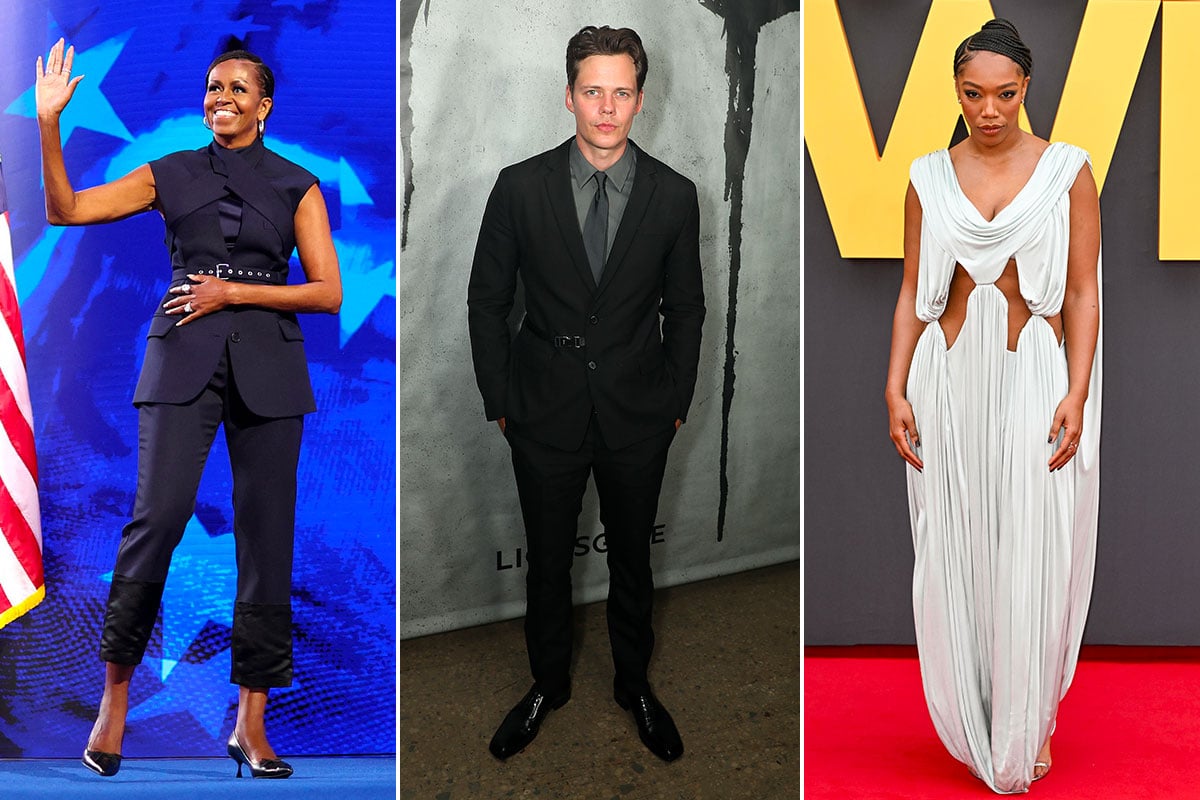 Michelle Obama, Bill Skarsgard, Naomi Ackie y más