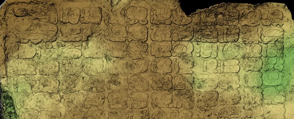 123 glifos mayas encontrados en una enorme piedra revelan secretos de una ciudad perdida