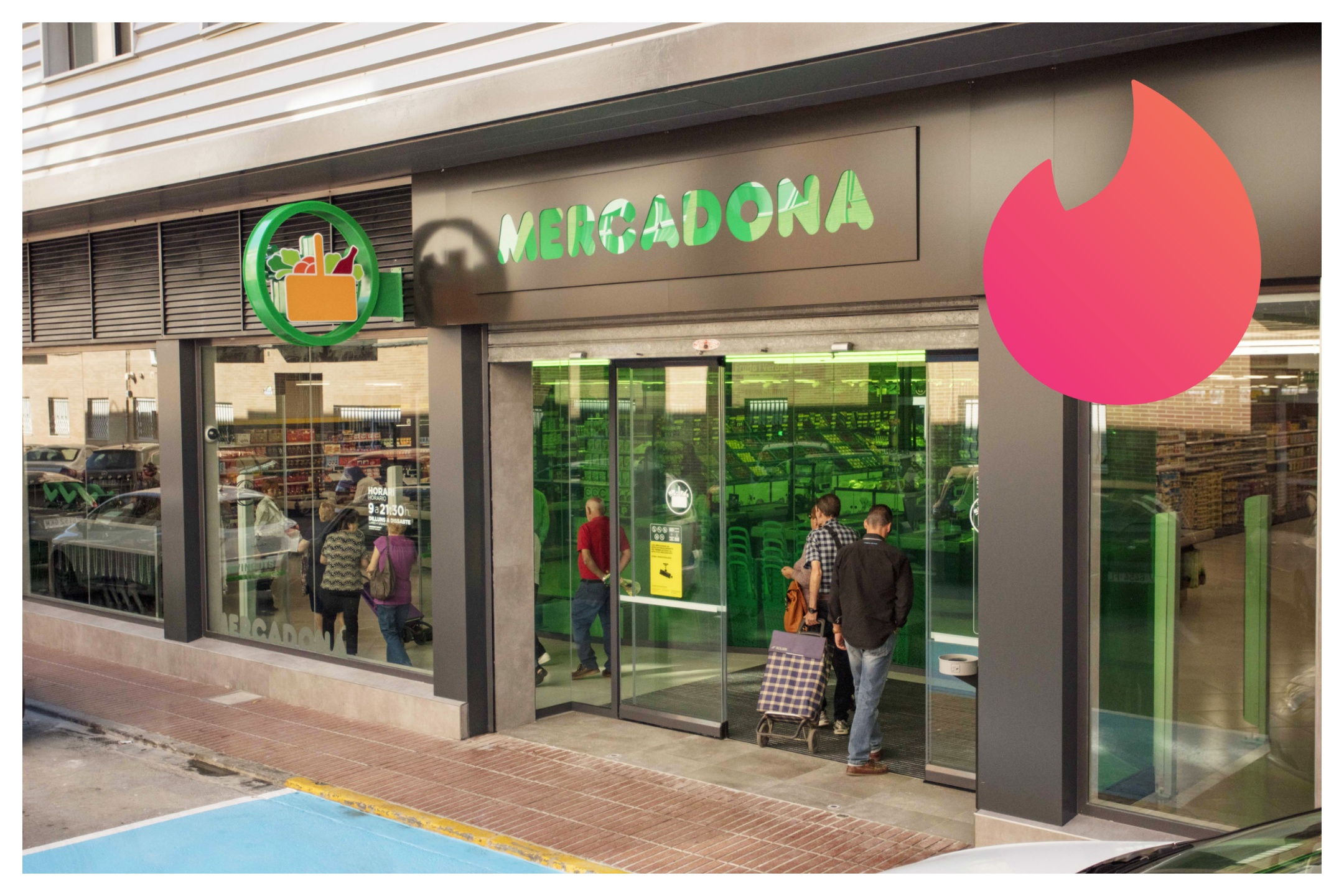 Tinder-dona: La nueva tendencia en citas en España es ir al Mercadona a una hora determinada del día, pero ¿lo harías TÚ?