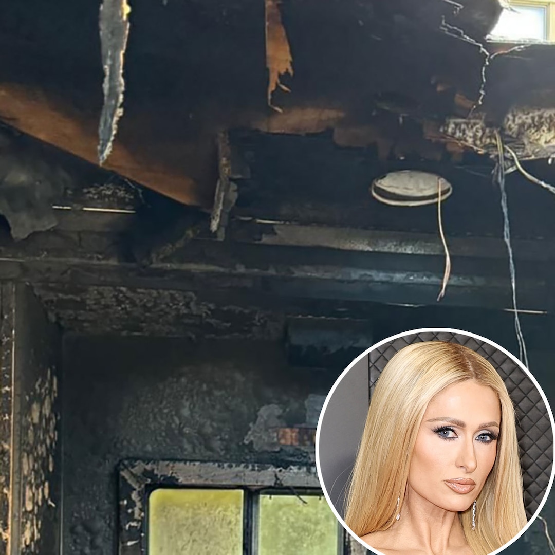 Paris Hilton se pronuncia después de que un incendio destruyera el tráiler del rodaje de un vídeo musical