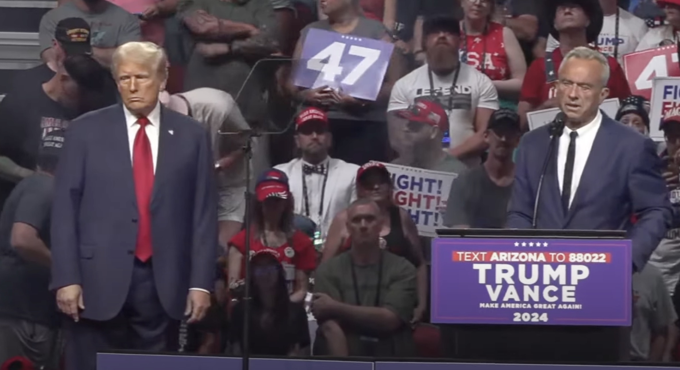 Discurso de RFK Jr. en el mitin de Trump en Glendale, Arizona: transcripción completa | The Gateway Pundit