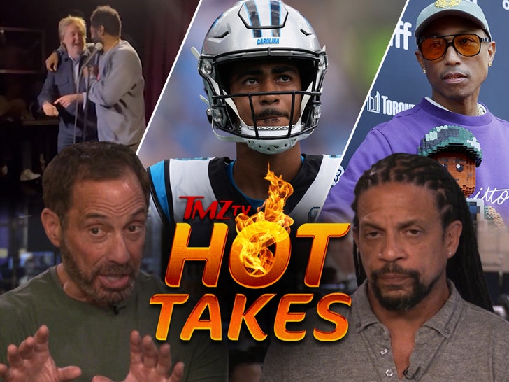 Paul McCartney, Pharrell Williams y Bryce Younger