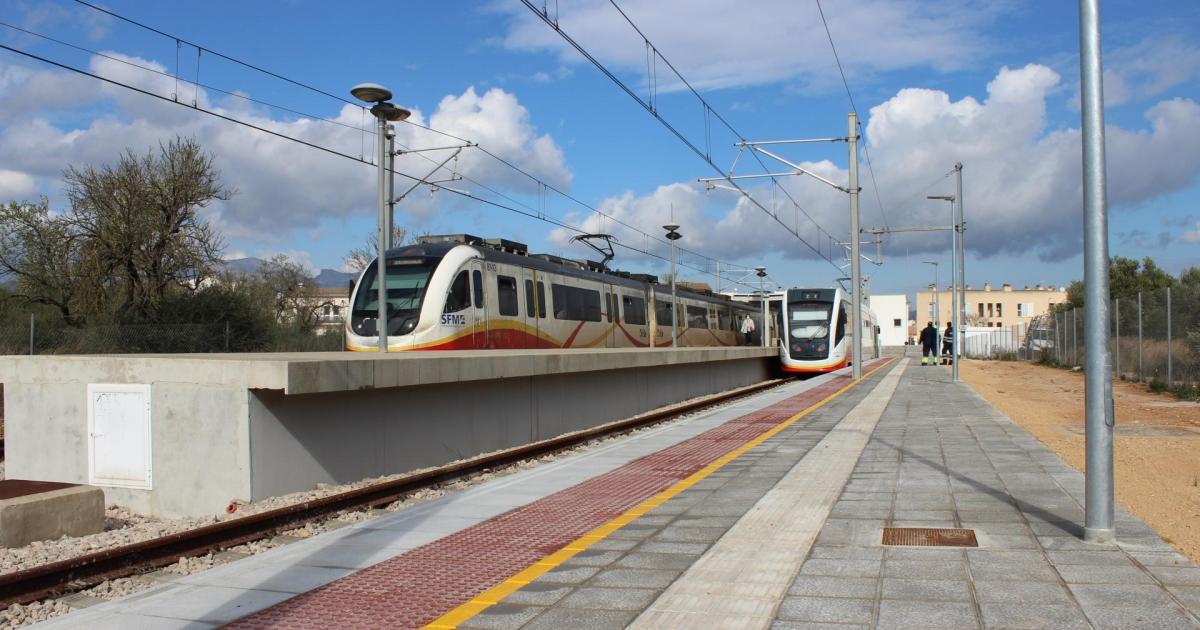 “El tren actualmente no llega a Alcudia…”