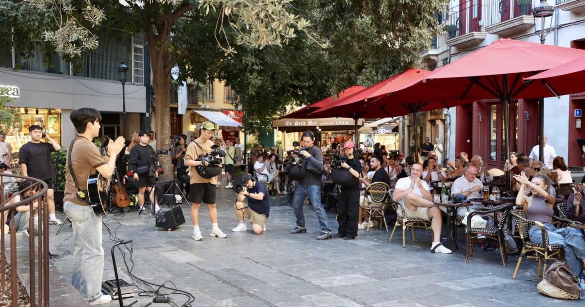 Rodajes en Mallorca: K-Pop en Palma