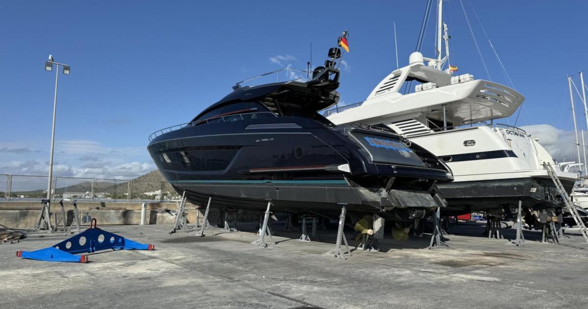 El yate viajaba a una velocidad excesiva