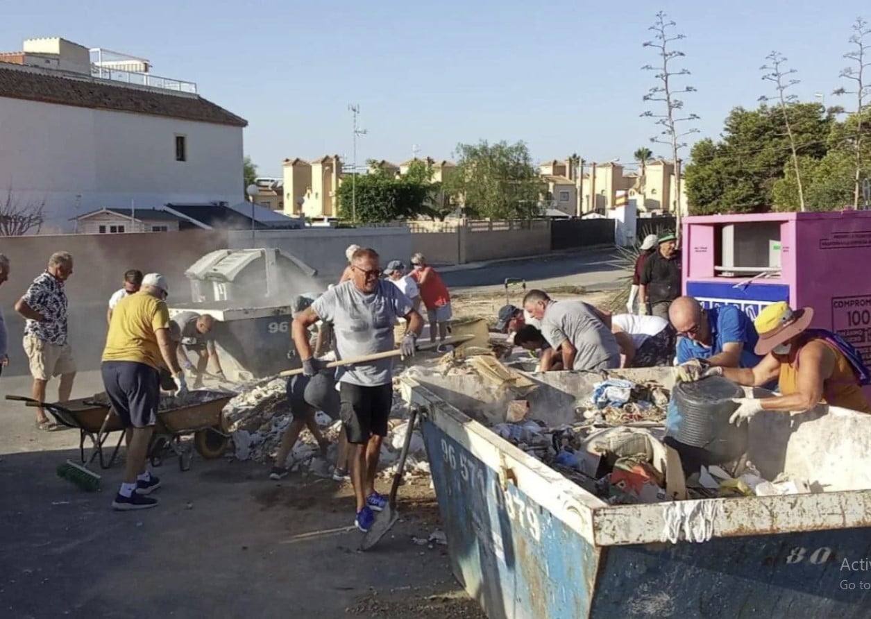 El contrato municipal tiene un déficit del 50% porque los residentes gastan su propio dinero para eliminar los residuos de construcción arrojados ilegalmente