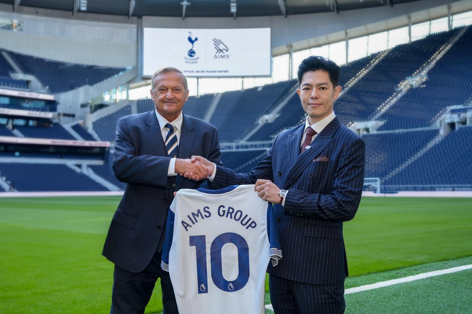 El Tottenham Hotspur se asocia con la plataforma global de comercio en línea AIMS