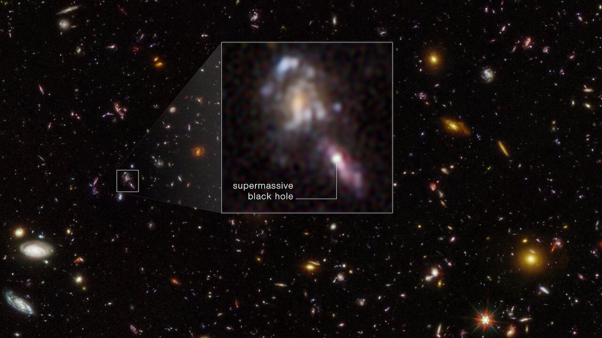 El Telescopio Espacial Hubble sugiere que nuestro antiguo universo estaba sorprendentemente poblado de agujeros negros supermasivos