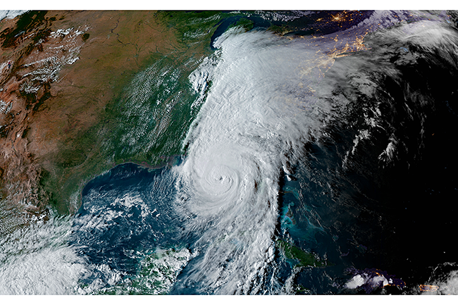 Impresionantes imágenes de satélite revelan el poder y la inmensidad del huracán Helene