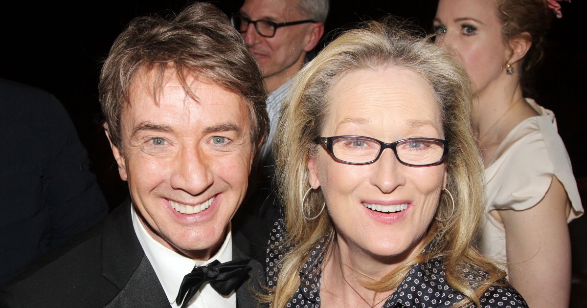 Meryl Streep ‘hablando sobre’ cirugía plástica con Martin Short (EXCL)
