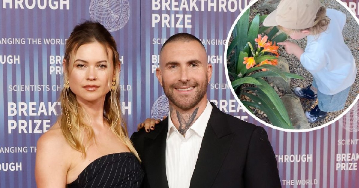 Behati Prinsloo comparte fotos raras de sus hijos y su esposo Adam Levine