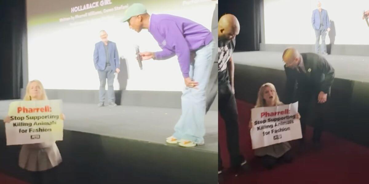 Pharrell dice: “Tienes razón” sobre la crueldad de Louis Vuitton