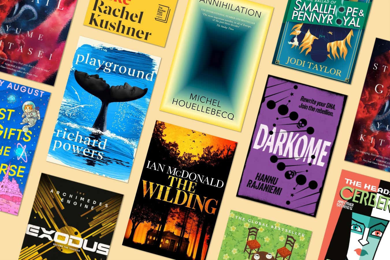 Las mejores nuevas obras de ciencia ficción de este mes, desde Michel Houellebecq hasta Richard Powers, preseleccionado para el Booker