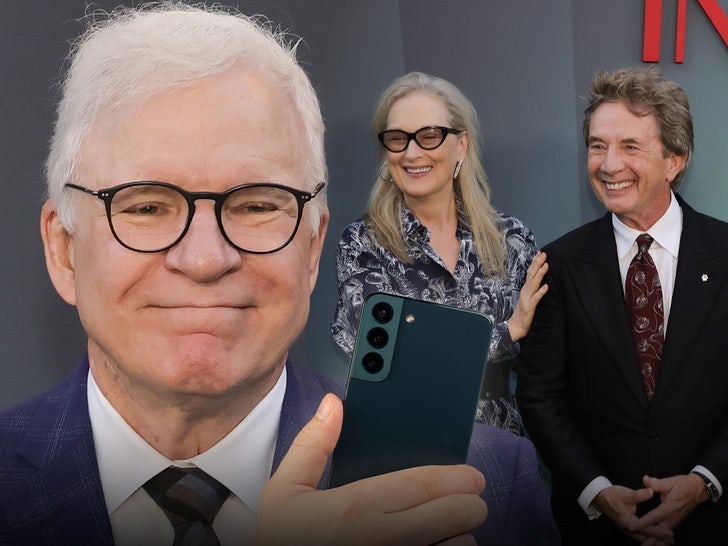 Steve Martin se burla de los rumores de relación entre Martin Brief y Meryl Streep