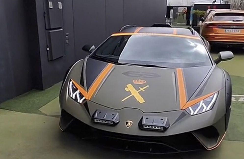 El Lamborghini de la Guardia Civil « Euro Weekly News