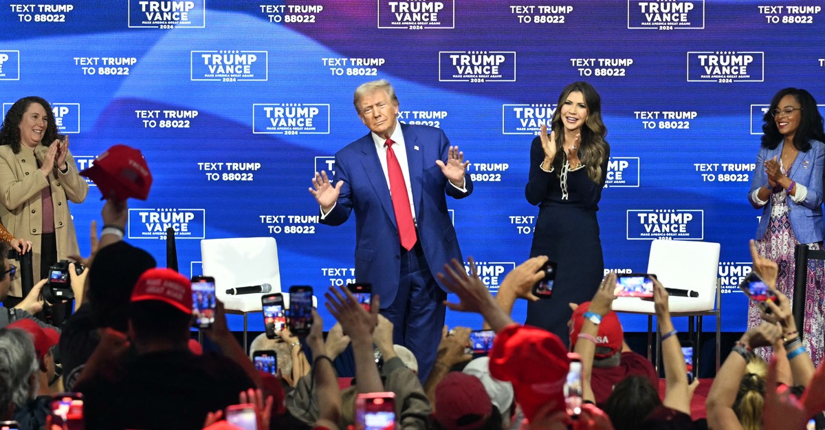 Trump se derrumba en el escenario – The Atlantic