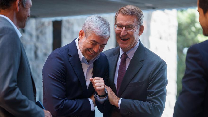 MENORES MIGRANTES | El Gobierno busca fisuras entre Clavijo y el PP con la oferta de más recursos para el pacto migratorio