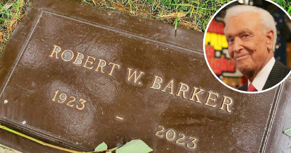 La tumba de Bob Barker recibe una lápida 13 meses después de su muerte (EXCLUSIVO)