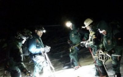 Escalador rescatado – Noticias Gaceta Costa Tropical