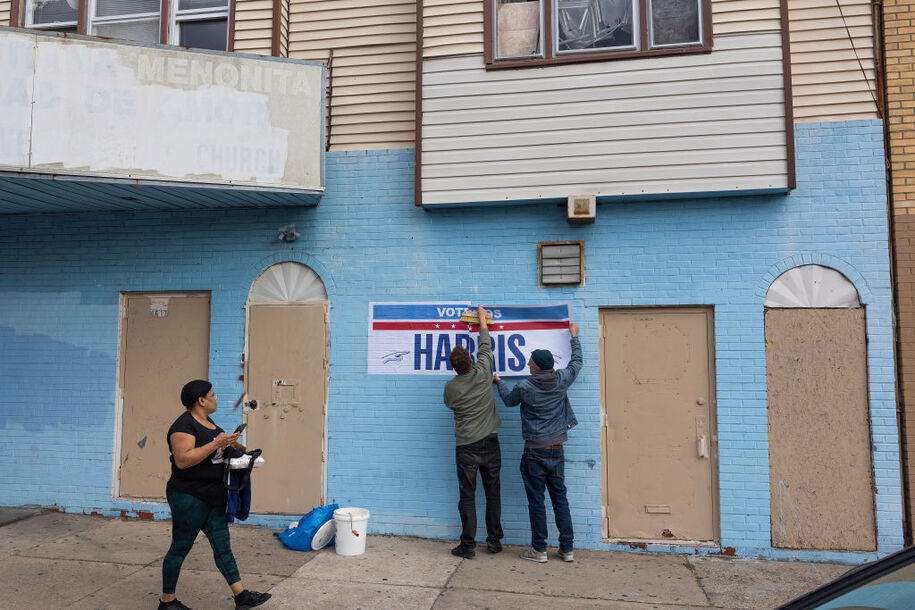 Esto es lo que se puede hacer con las encuestas que muestran que Harris está perdiendo el apoyo latino