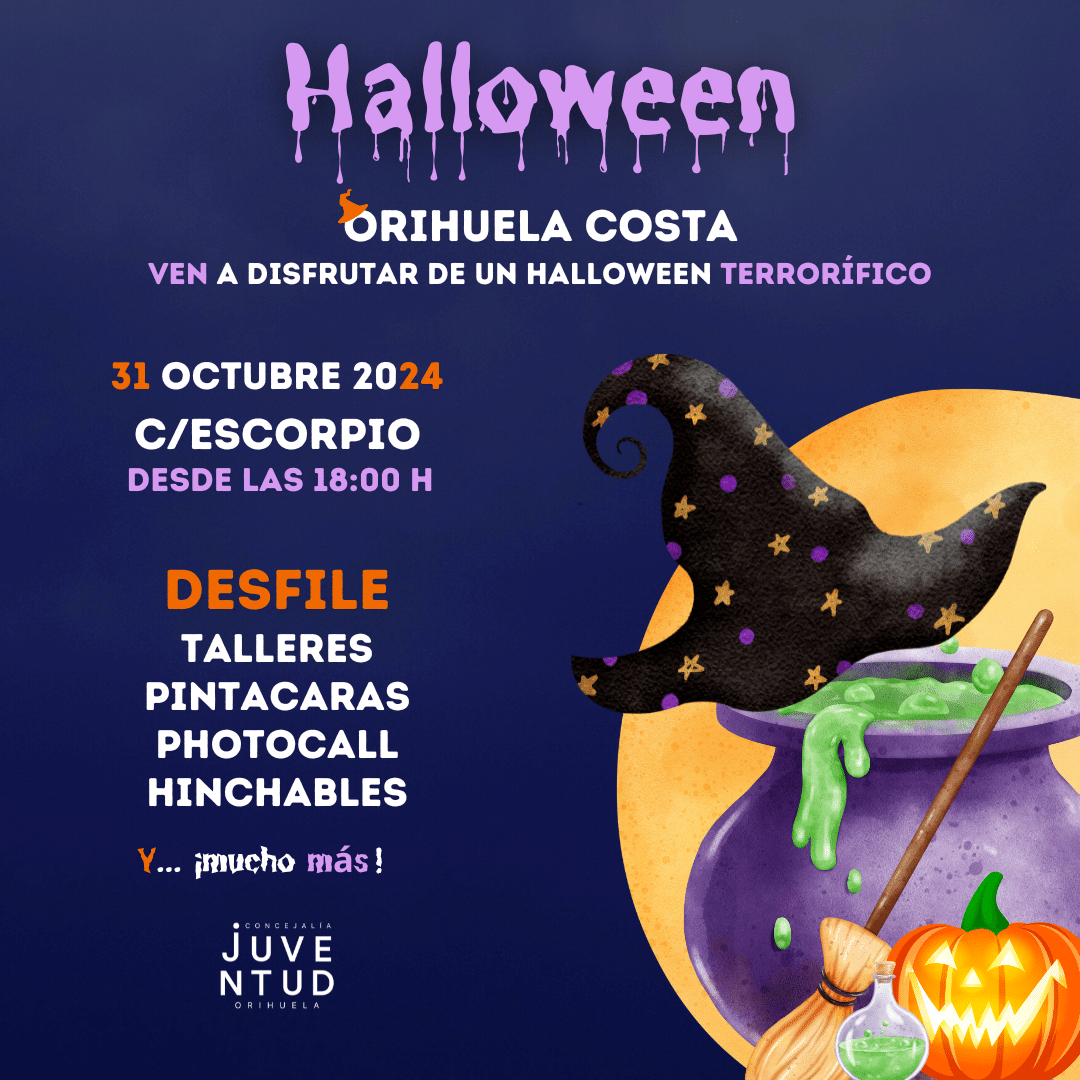 La juventud de Orihuela presenta un Halloween espeluznante